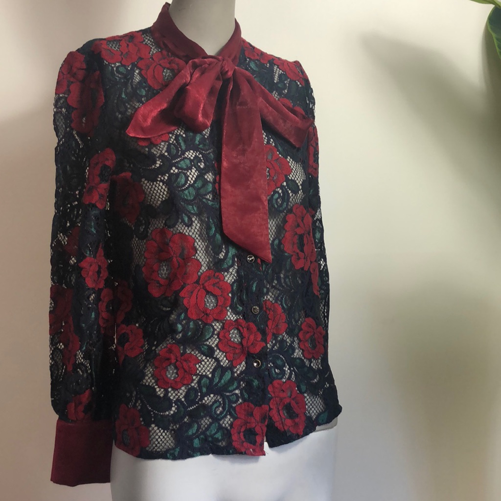 Button Down With Bow